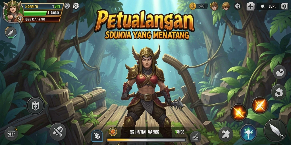 Gambaran gameplay 5RT yang penuh aksi dan tantangan.