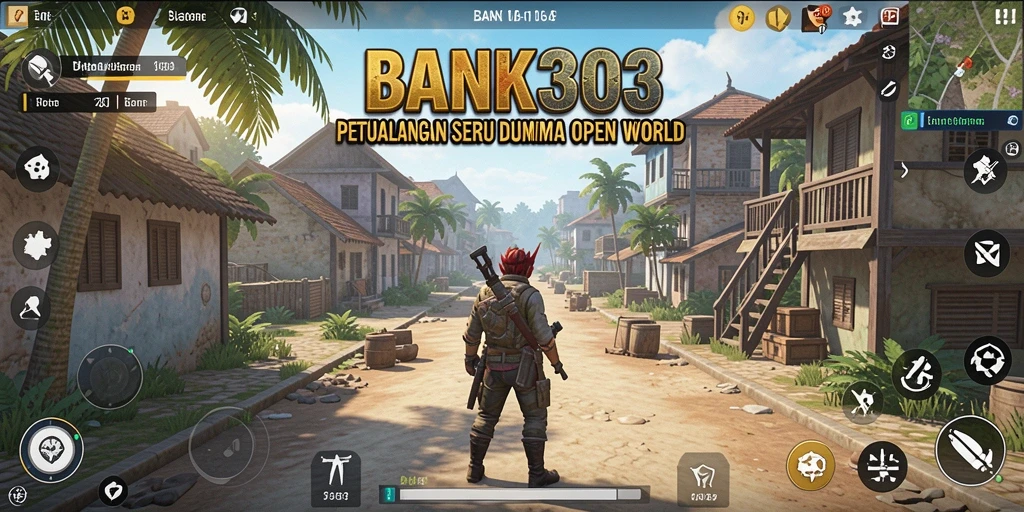 Gameplay seru di dunia terbuka BANK303, penuh petualangan.