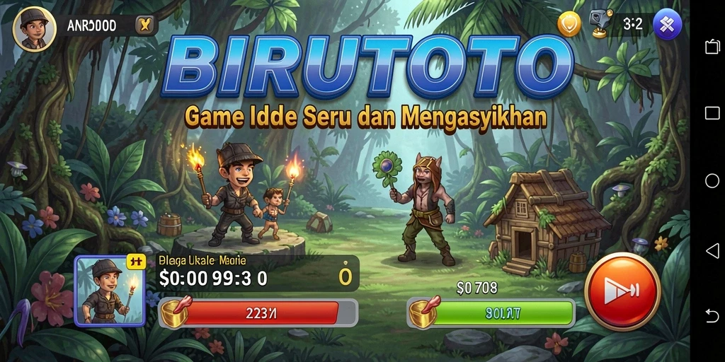 Tampilan gameplay BIRUTOTO yang memikat dan penuh aksi.