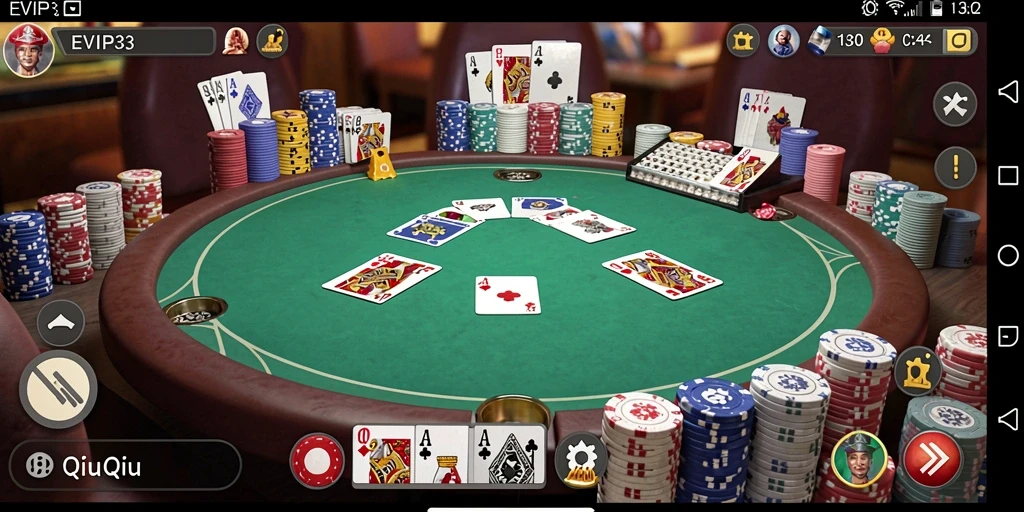 Tampilan gameplay mengasyikkan dari EVIP3 yang penuh tantangan.