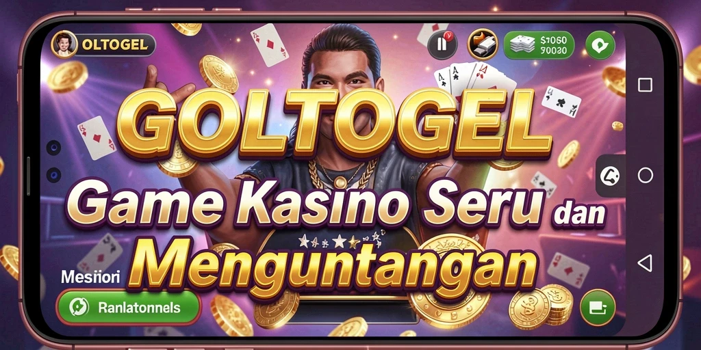 Tampilan gameplay seru GOLTOGEL yang menggoda pemain kasino.
