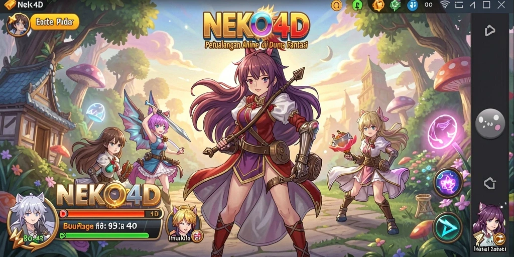 Tampilan gameplay menarik dari NEKO4D yang penuh aksi.