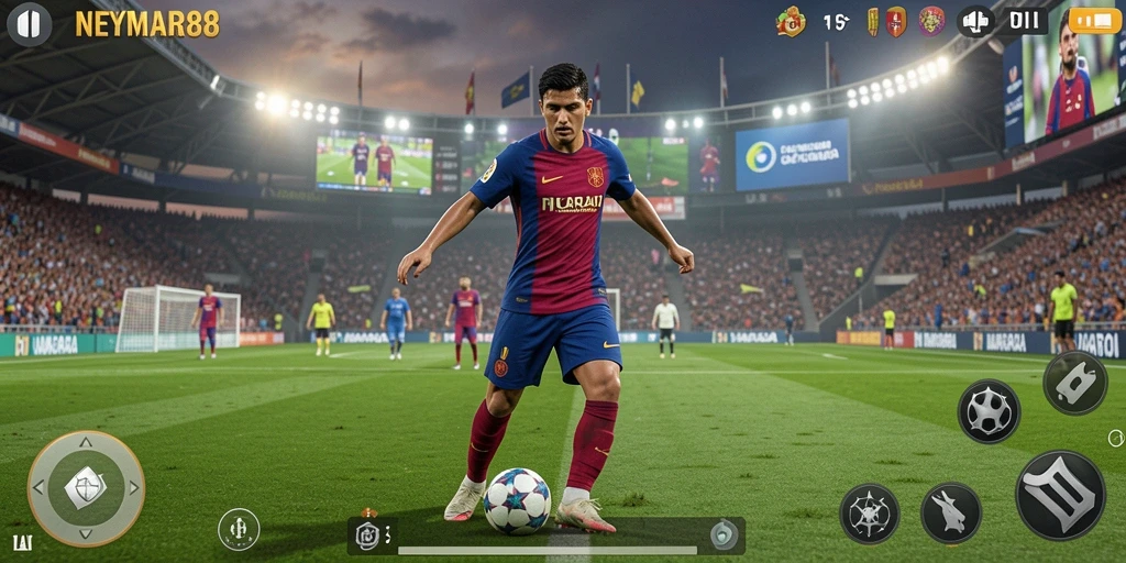 Tampilan gameplay <strong>NEYMAR88</strong> yang mendebarkan dan penuh aksi.