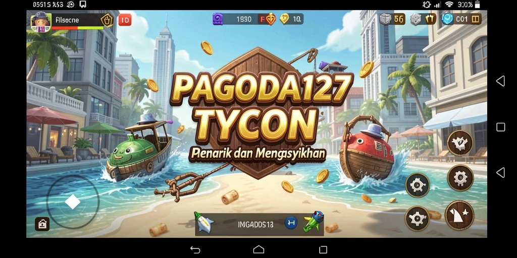 Tampilan gameplay yang menarik di dunia PAGODA127.